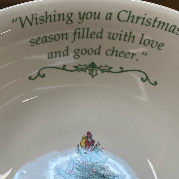 SPODE CHRISTMAS TREE 6” CANDY DISH BRAND NEW IN BOX - Picture 2 of 10